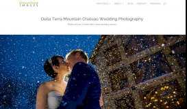 
							         Wedding Phototography at Della Terra Mountain Chateau								  
							    
