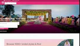 
							         WedMeGood: Weddings, Indian Wedding Planning Online								  
							    