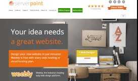 
							         Weebly Web Design - ServerPoint								  
							    