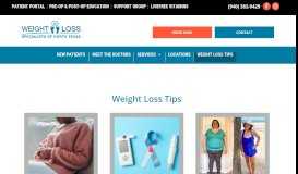 
							         Weight Loss Tips | Dr. Ayoola - Weight Loss Specialists of North Texas								  
							    