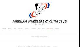 
							         Welborne Planning Application – Fareham Wheelers Cycling Club								  
							    