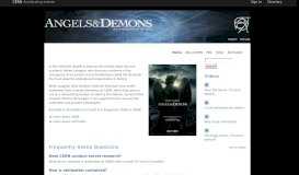 
							         Welcome | Angels & Demons - The science behind the story - CERN								  
							    