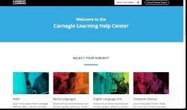 
							         Welcome back, Educators! - Carnegie Learning								  
							    
