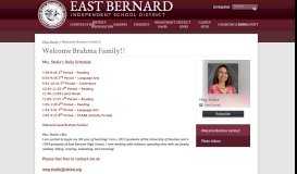 
							         Welcome Brahma Family!! – Meg Stolle – East Bernard Independent ...								  
							    