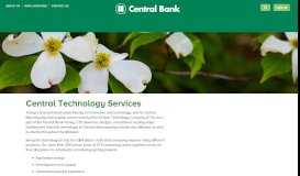 
							         Welcome | Central Technology Services - Central Bank								  
							    