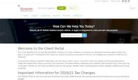 
							         Welcome | Client Portal - IT Vision								  
							    