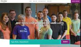 
							         Welcome - David Lloyd Leisure Ltd								  
							    