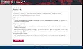 
							         Welcome - Guest Wi-Fi Portal								  
							    