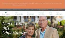 
							         Welcome Home at Still Hopes Retirement Community								  
							    
