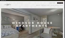 
							         Welcome Home - Washington DC Apartments - Windsor House								  
							    