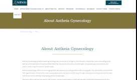 
							         Welcome, Kelly! - Antheia Gynecology								  
							    