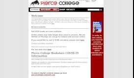 
							         Welcome | Los Angeles Pierce College Student Store*								  
							    
