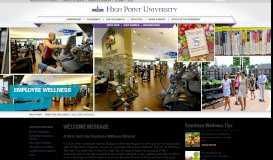 
							         Welcome Message | High Point University | High Point, NC								  
							    