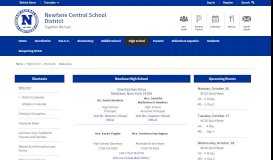 
							         Welcome - Newfane Central School								  
							    