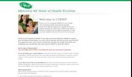 
							         Welcome NY State of Health Enrollee - CDPHP.com								  
							    