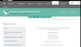 
							         Welcome Parents / FL Virtual School - Hendry County Schools								  
							    