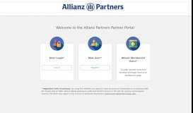 
							         Welcome - Partner Portal - Allianz Global Assistance								  
							    