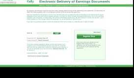 
							         Welcome - Please Sign In for Electronic Delivery of Earnings Documents								  
							    