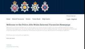 
							         Welcome - Police Jobs Wales								  
							    