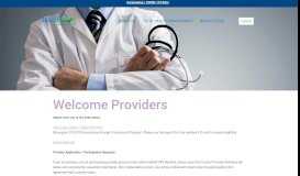 
							         Welcome Providers – HealthSCOPE Benefits								  
							    