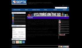 
							         Welcome - SEPTA								  
							    