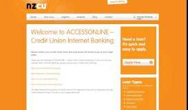 
							         Welcome to ACCESSONLINE – Credit Union Internet Banking ...								  
							    