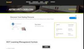 
							         Welcome to Adtsecurity.csod.com - ADT Learning ...								  
							    