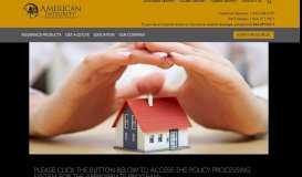
							         Welcome to American Integrity Insurance Group - Please enter Login ...								  
							    