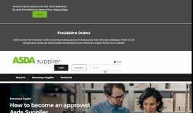 
							         Welcome to Asda Supplier | Asda Supplier								  
							    