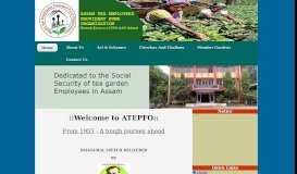 
							         Welcome To Assam Tea Employees Provident Fund Organization								  
							    