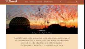 
							         Welcome to Auroville | Auroville								  
							    
