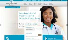 
							         Welcome To Baton Rouge General Physicians								  
							    