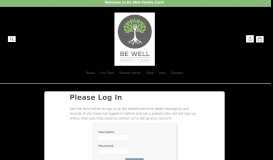 
							         Welcome to Be Well Family Care's Patient Portal								  
							    