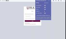 
							         Welcome To BLK Hospital Patient Portal - Milonic								  
							    