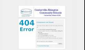 
							         Welcome to Centerville-Abington Community Schools - (Powerschool ...								  
							    