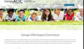 
							         Welcome to Child Support Commission | Georgia Child Support ...								  
							    