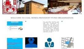 
							         welcome to coal mines provident fund organisation								  
							    