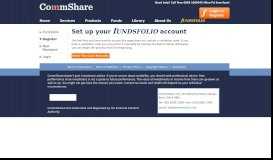 
							         Welcome to CommShare Ltd - Login								  
							    