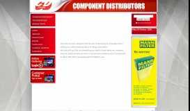 
							         Welcome to Component Distributors, the only warehouse distributor to ...								  
							    
