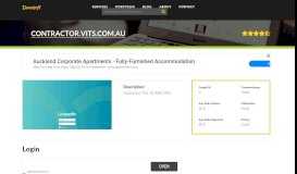 
							         Welcome to Contractor.vits.com.au - VITS Contractor Portal - Login								  
							    
