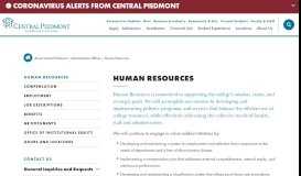 
							         Welcome to CPCC Human Resources — CPCC								  
							    