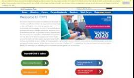 
							         Welcome to CPFT - Cambridgeshire and Peterborough NHS ...								  
							    
