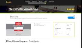 
							         Welcome to Dealerportal.milgard.com - Milgard Dealer Resources ...								  
							    