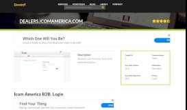 
							         Welcome to Dealers.icomamerica.com - Icom America B2B ...								  
							    