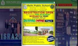 
							         Welcome To Delhi Public School								  
							    