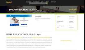 
							         Welcome to Dpsdurg.edunexttechnologies.com - DELHI PUBLIC ...								  
							    