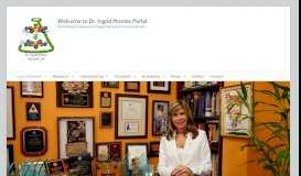
							         Welcome to Dr. Ingrid Montes Portal – And the Research Laboratory of ...								  
							    