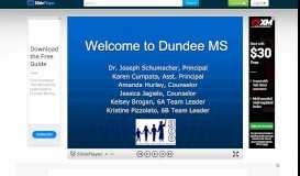 
							         Welcome to Dundee MS Dr. Joseph Schumacher, Principal Karen ...								  
							    