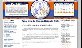 
							         Welcome to Elmira Heights CSD!								  
							    