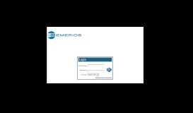 
							         Welcome to Emerios Agent Interface								  
							    